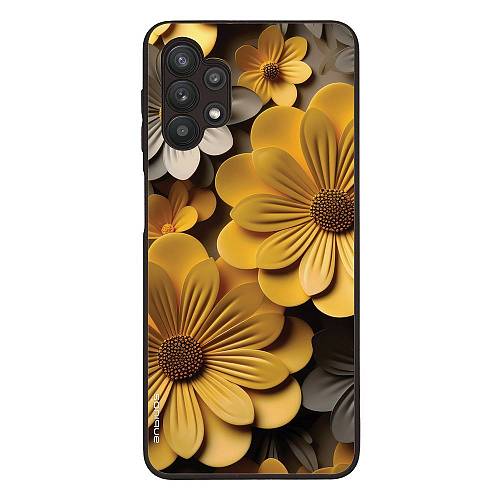 Θήκη Sonique 3D Flower Series για Samsung Galaxy A32 5G Κίτρινο