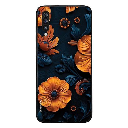 Θήκη Sonique 3D Flower Series για Samsung Galaxy A70/A70s Πορτοκαλί 01