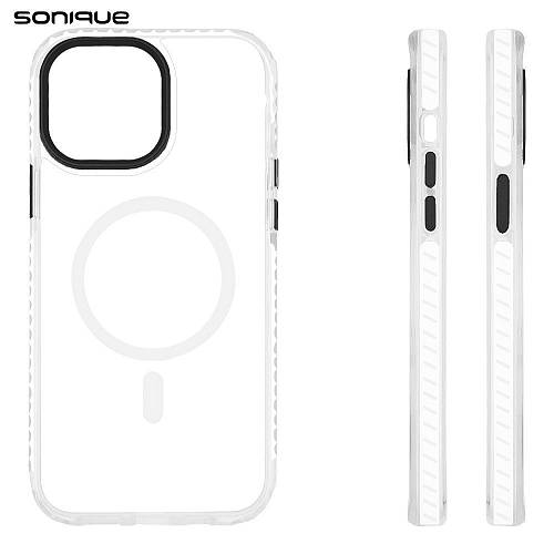 Θήκη Magnetic MagHard Pro Sonique Apple iPhone 15 Plus Λευκό
