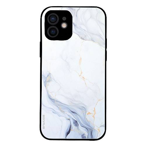 Θήκη Sonique Marble Series για Apple iPhone 12 Λευκό 02