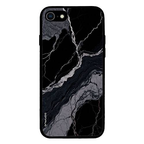 Θήκη Sonique Marble Series για Apple iPhone 7 / iPhone 8 / iPhone SE 2020 / iPhone SE 2022 Μαύρο 02