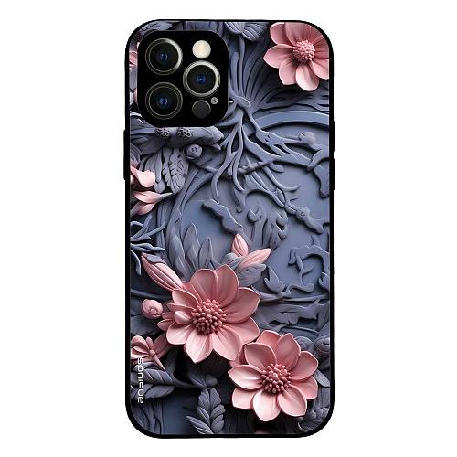 Θήκη Sonique 3D Flower Series για Apple iPhone 12 Pro Ροζ 02