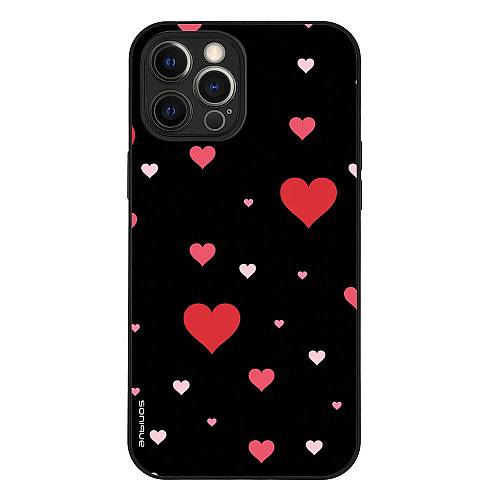 Θήκη Sonique Heart Series για Apple iPhone 12 Pro Max Μαύρο
