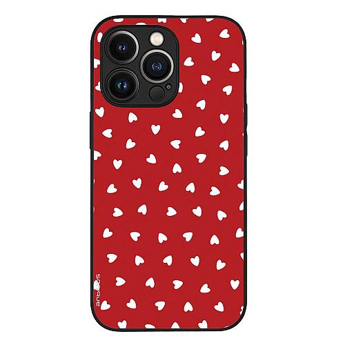 Θήκη Sonique Heart Series για Apple iPhone 13 Pro Κόκκινο
