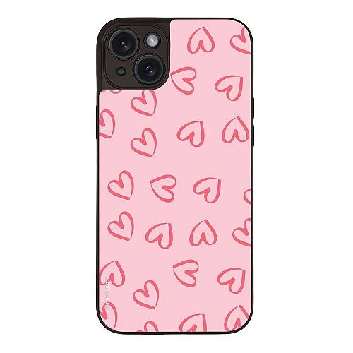 Θήκη Sonique Heart Series για Apple iPhone 15 Plus Ροζ