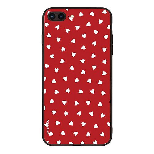 Θήκη Sonique Heart Series για Apple iPhone 7 Plus / iPhone 8 Plus Κόκκινο