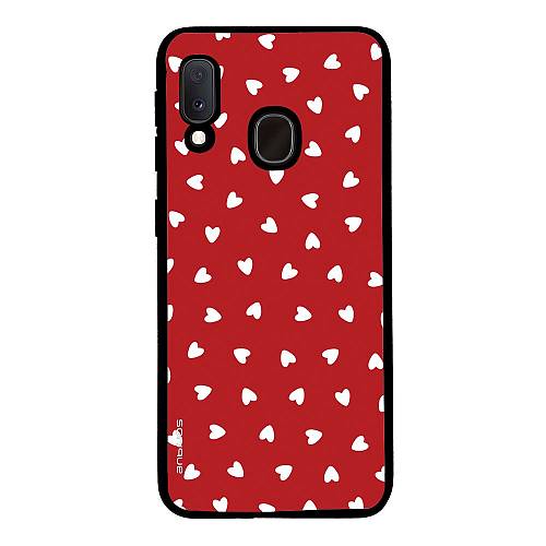 Θήκη Sonique Heart Series για Samsung Galaxy A20e Κόκκινο