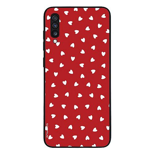 Θήκη Sonique Heart Series για Samsung Galaxy A70/A70s Κόκκινο