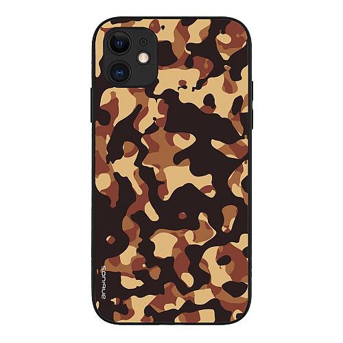 Θήκη Sonique Camouflage Army Series για Apple iPhone 11 Καφέ 01