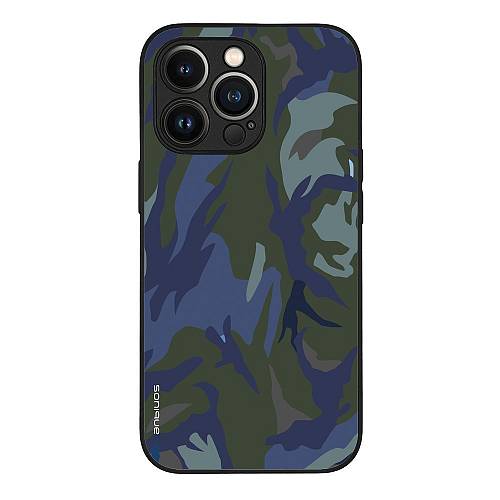 Θήκη Sonique Camouflage Army Series για Apple iPhone 13 Pro Μπλε 01