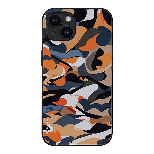 Θήκη Sonique Camouflage Army Series για Apple iPhone 14 Πορτοκαλί