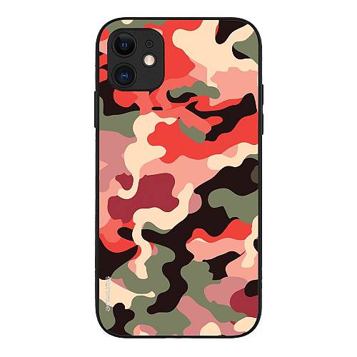 Θήκη Sonique Camouflage Army Series για Apple iPhone 11 Κόκκινο