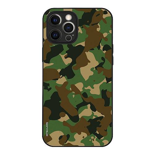 Θήκη Sonique Camouflage Army Series για Apple iPhone 12 Pro Max Πράσινο