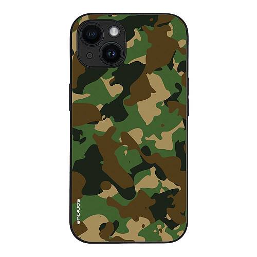 Θήκη Sonique Camouflage Army Series για Apple iPhone 14 Πράσινο