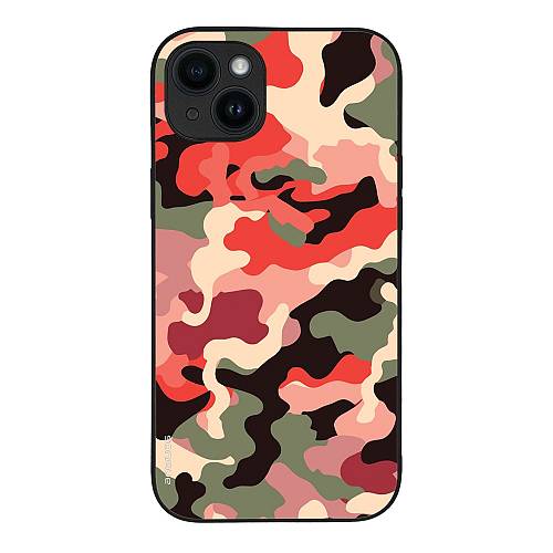 Θήκη Sonique Camouflage Army Series για Apple iPhone 14 Plus Κόκκινο