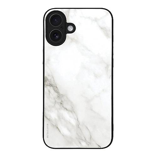 Θήκη Sonique Marble Series για Apple iPhone 16 Plus Λευκό