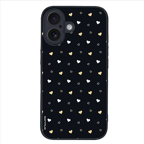 Θήκη Sonique Heart Series για Apple iPhone 16 Μαύρο 01
