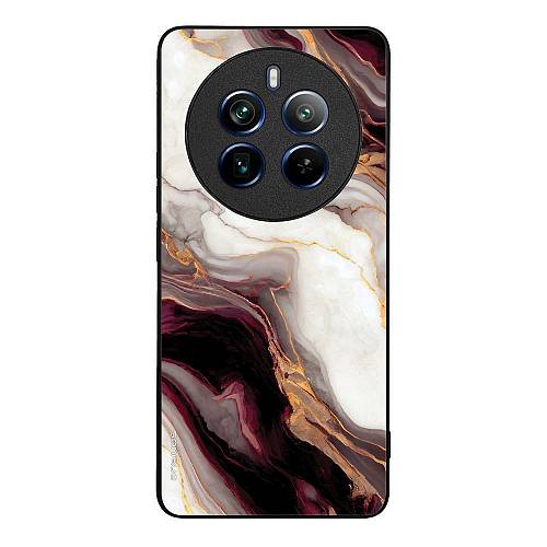 Θήκη Sonique Marble Series για Realme 12 Pro 5G / Realme 12 Pro Plus 5G Μπορντώ