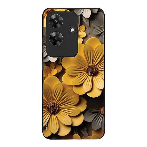 Θήκη Sonique 3D Flower Series για Realme Note 60 4G Κίτρινο