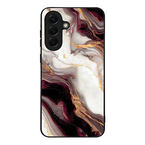Θήκη Sonique Marble Series για Samsung Galaxy A56 5G Μπορντώ