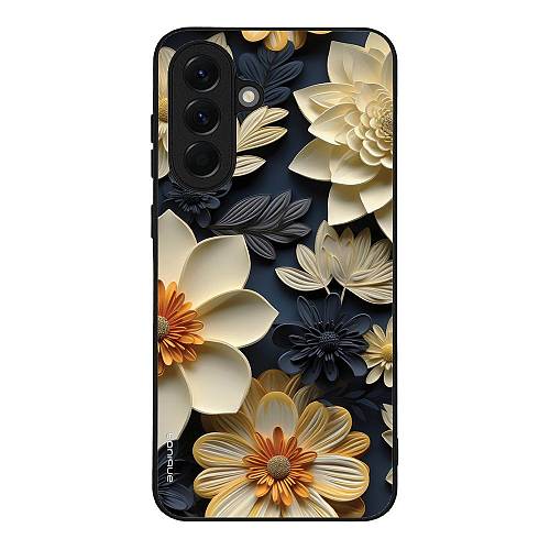 Θήκη Sonique 3D Flower Series για Samsung Galaxy A56 5G Εκρού
