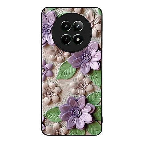 Θήκη Sonique 3D Flower Series για Realme 12 5G / Realme 12x Βιολετί