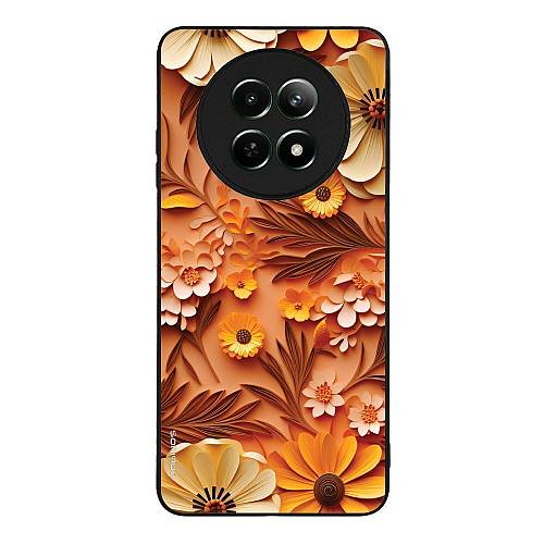 Θήκη Sonique 3D Flower Series για Realme 12 5G / Realme 12x Πορτοκαλί