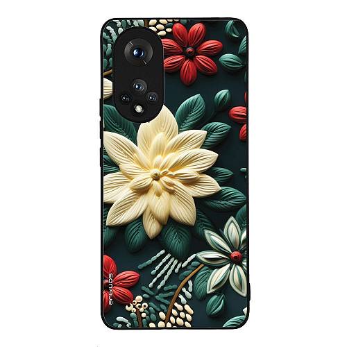 Θήκη Sonique 3D Flower Series για Honor 50 5G / Nova 9 Πράσινο