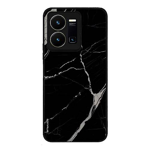 Θήκη Sonique Marble Series για VIVO Y35 4G / VIVO Y22 / VIVO Y22S Μαύρο