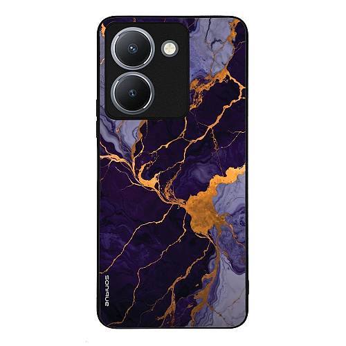 Θήκη Sonique Marble Series για VIVO Y36 4G / VIVO Y36 5G / VIVO Y27 5G / VIVO Y27s Μωβ