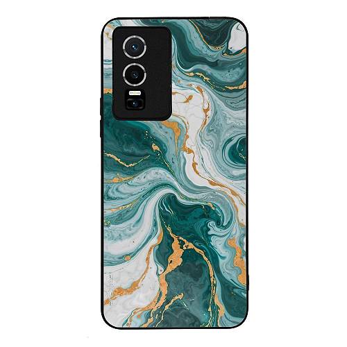 Θήκη Sonique Marble Series για VIVO Y74s / VIVO Y76 5G Πράσινο 01