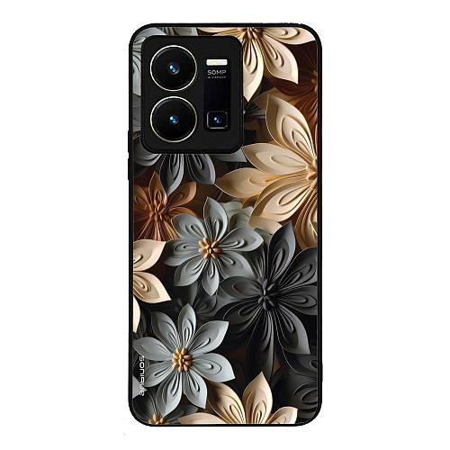 Θήκη Sonique 3D Flower Series για VIVO Y35 4G / VIVO Y22 / VIVO Y22S Γκρι