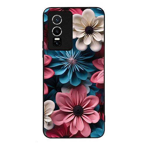 Θήκη Sonique 3D Flower Series για VIVO Y74s / VIVO Y76 5G Ροζ 01