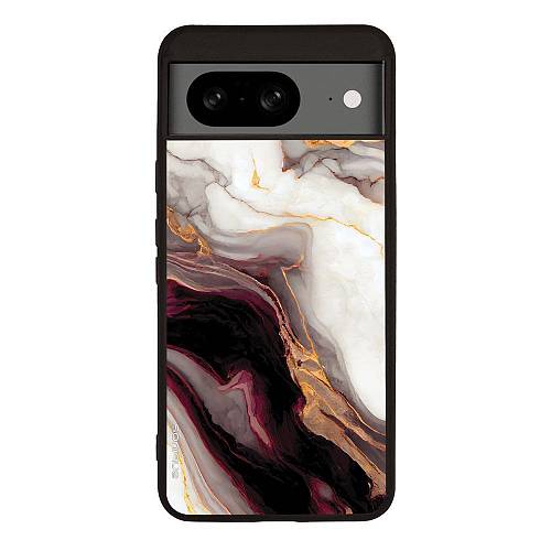Θήκη Sonique Marble Series για Google Pixel 8 5G Μπορντώ