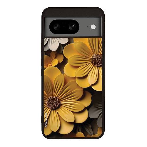 Θήκη Sonique 3D Flower Series για Google Pixel 8 5G Κίτρινο