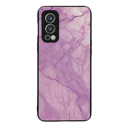 Θήκη Sonique Marble Series για OnePlus Nord 2 5G Βιολετί