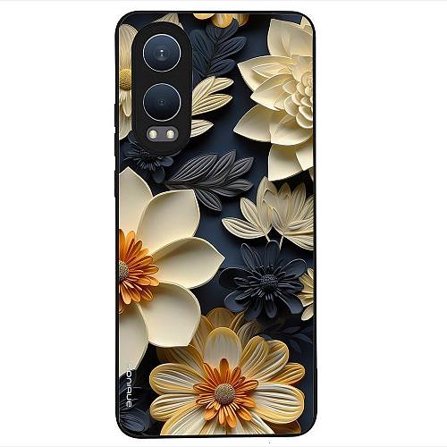 Θήκη Sonique 3D Flower Series για OnePlus Nord CE 4 Lite 5G Εκρού