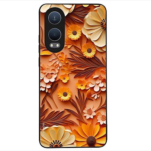 Θήκη Sonique 3D Flower Series για OnePlus Nord CE 4 Lite 5G Πορτοκαλί