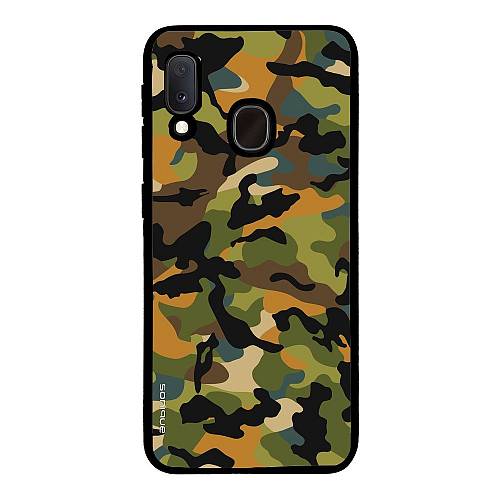 Θήκη Sonique Camouflage Army Series για Samsung Galaxy A20e Πράσινο 01