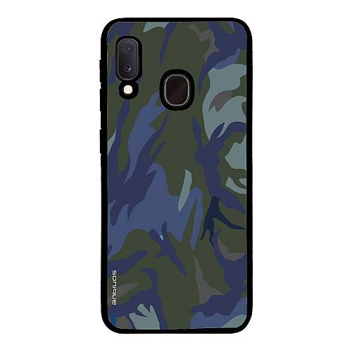Θήκη Sonique Camouflage Army Series για Samsung Galaxy A20e Μπλε 01