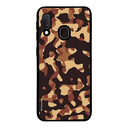 Θήκη Sonique Camouflage Army Series για Samsung Galaxy A20e Καφέ 01