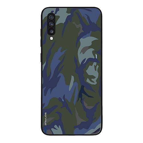 Θήκη Sonique Camouflage Army Series για Samsung Galaxy A70/A70s Μπλε 01