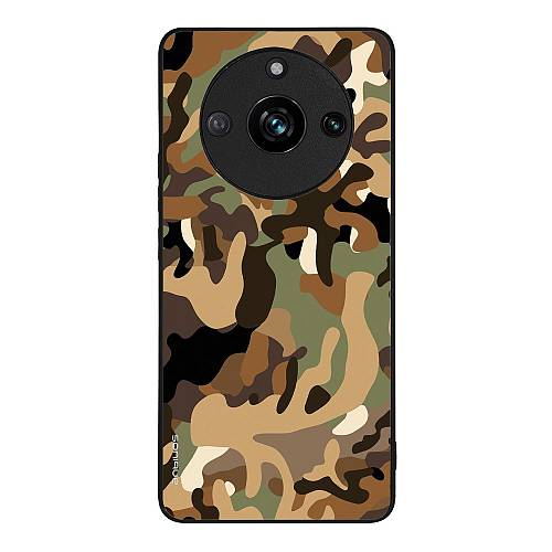 Θήκη Sonique Camouflage Army Series για Realme 11 Pro 5G / Realme 11 Pro Plus 5G Καφέ