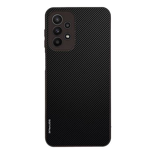 Θήκη Sonique Carbon Series για Samsung Galaxy A23 5G / Galaxy A23 4G Μαύρο