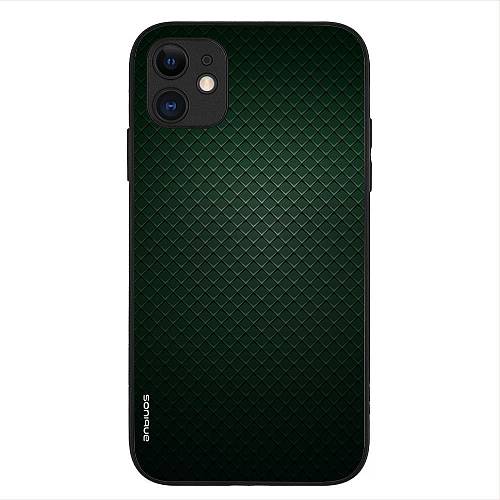 Θήκη Sonique Carbon Series για Apple iPhone 11 Πράσινο