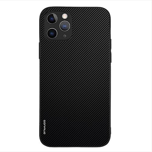 Θήκη Sonique Carbon Series για Apple iPhone 11 Pro Μαύρο