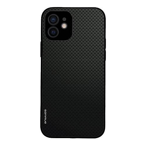 Θήκη Sonique Carbon Series για Apple iPhone 12 Μαύρο 01