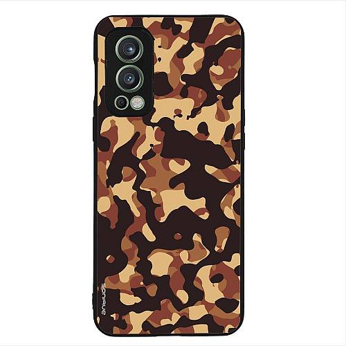 Θήκη Sonique Camouflage Army Series για OnePlus Nord 2 5G Καφέ 01