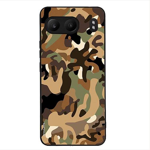 Θήκη Sonique Camouflage Army Series για OnePlus Nord 4 5G Καφέ