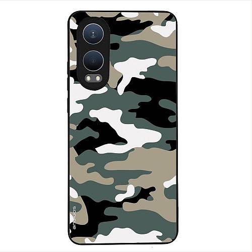 Θήκη Sonique Camouflage Army Series για OnePlus Nord CE 4 Lite 5G Χακί